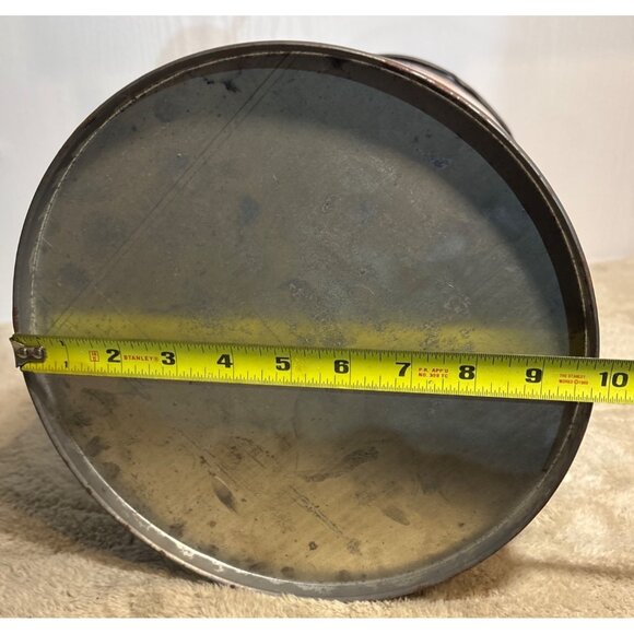 Tony Stewart Metal Waste Bin NASCAR 2000 19” Tall 10” Diameter - Picture 7 of 11